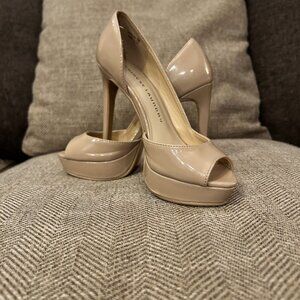 Chinese Laundry Peep Toe Heels size 6.